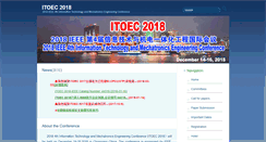 Desktop Screenshot of itoec.org